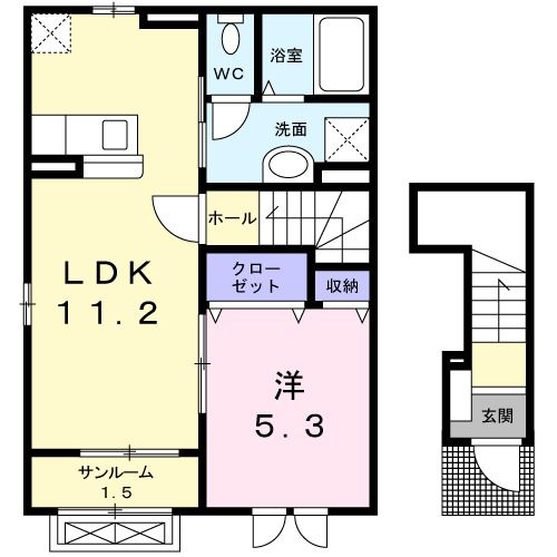 ミルキーウェイの間取り