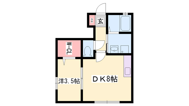 コンフォート青山の間取り