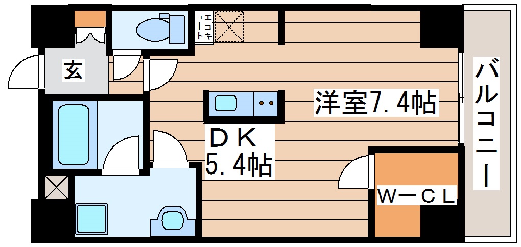 ティンクホームIIの間取り