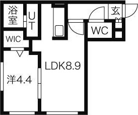 グランメゾン豊平の間取り