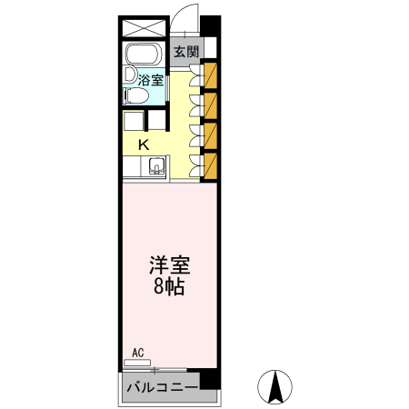 サンハイツ湘南の間取り