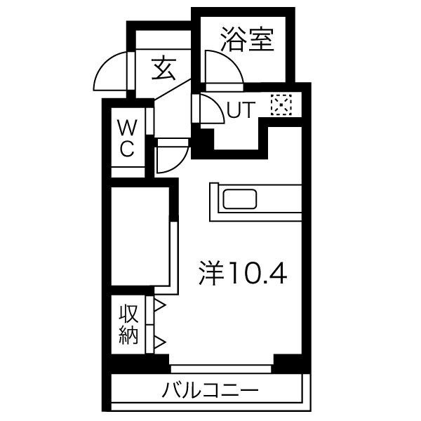 Mina八事石坂の間取り