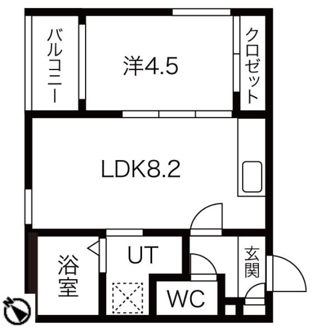 Regalest Sの間取り