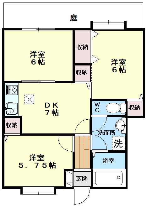 アビタシオンMYの間取り