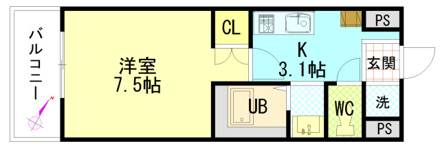 リバーサイド夢園の間取り