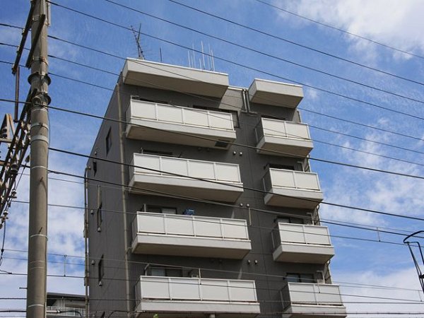 【足立区千住関屋町のマンションのバルコニー】