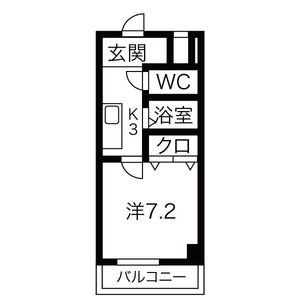 ジュネス庄内緑地の間取り