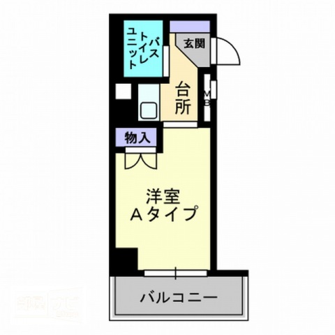 アルファ桜町の間取り