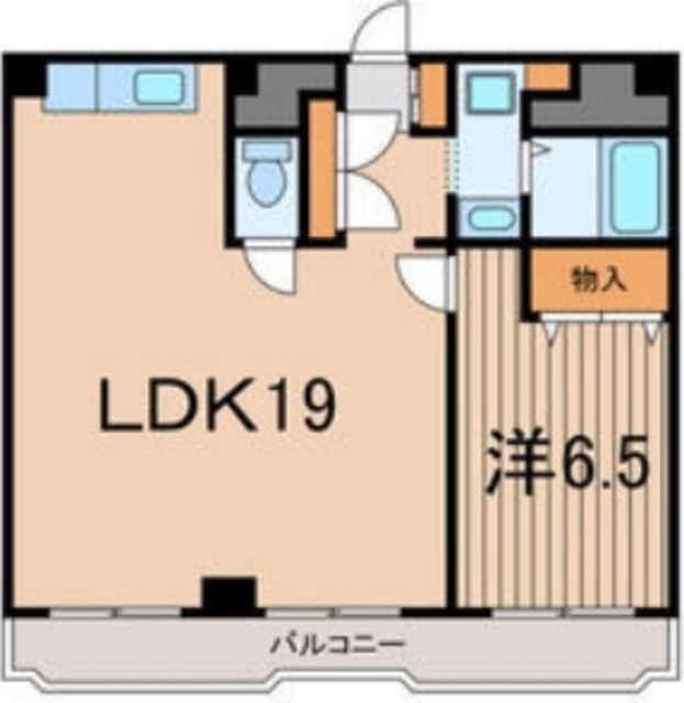 世田谷区玉川のマンションの間取り