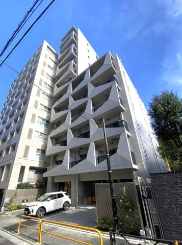 渋谷区恵比寿南のマンションの建物外観