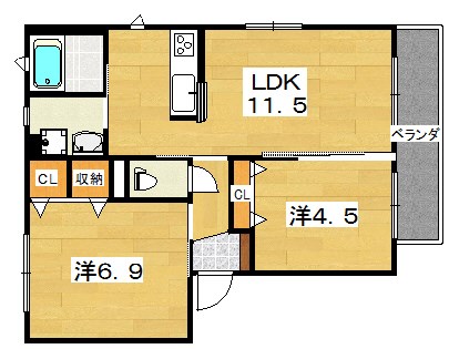 寿樹の間取り