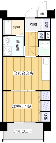 高優賃／アメニティコート伊丹南町の間取り