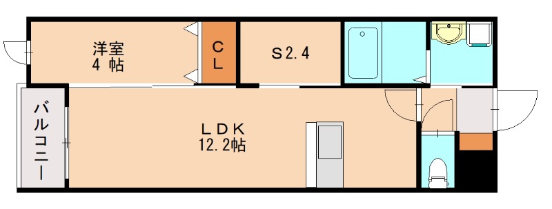 LIFEFIELD 古賀駅前の間取り