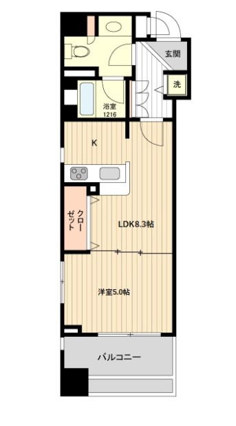 ＨＦ銀座レジデンスＥＡＳＴの間取り