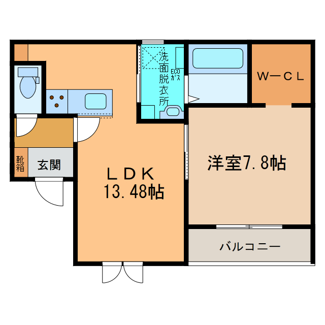 アルドゥールIIの間取り