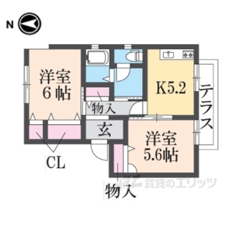 ファミール永井の間取り