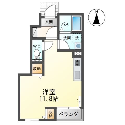 スレーヌ大門の間取り