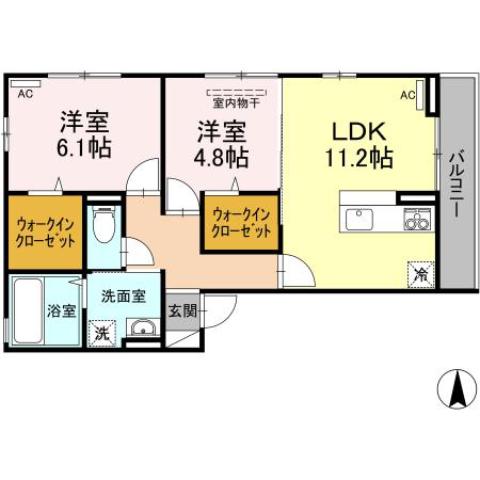 アストレアの間取り