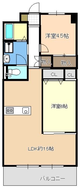 ラ・ポルトの間取り
