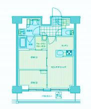 リビオメゾン戸越銀座の間取り