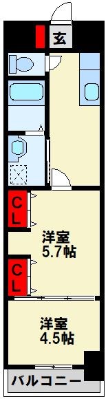 スマートIIの間取り