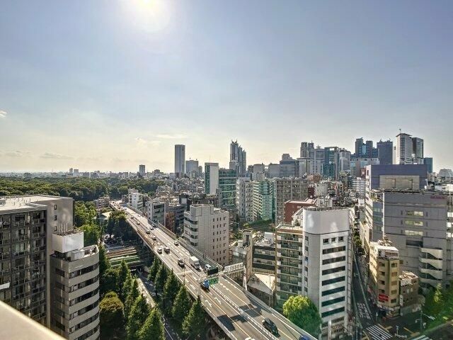眺望　パークコート神宮北参道　ザ　タワー