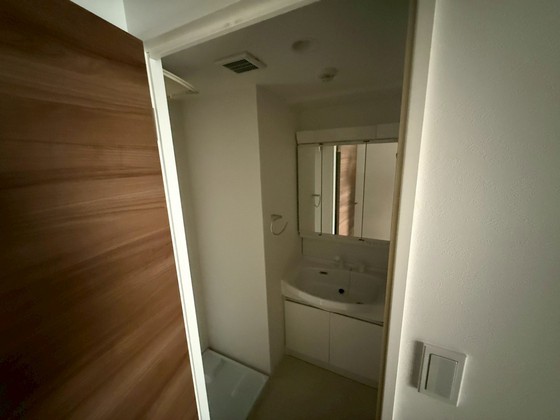 洗面設備　※別の部屋の写真です