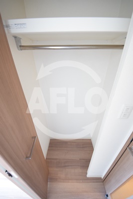 収納　プレサンス心斎橋クオーレ　クローゼット