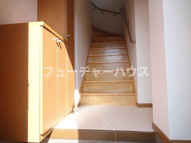 玄関　落ち着いた玄関です