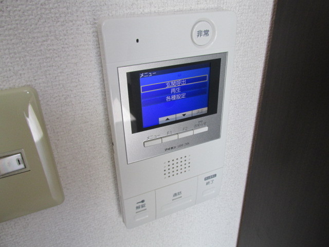 セキュリティ　安心！安全！ＴＶモニタ付きオートロックです