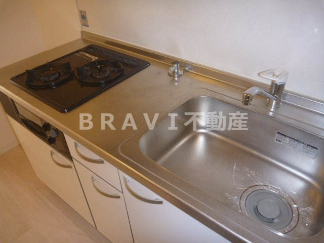 キッチン　【CITY SPIRE心斎橋EAST】コンパクトなキッチンで