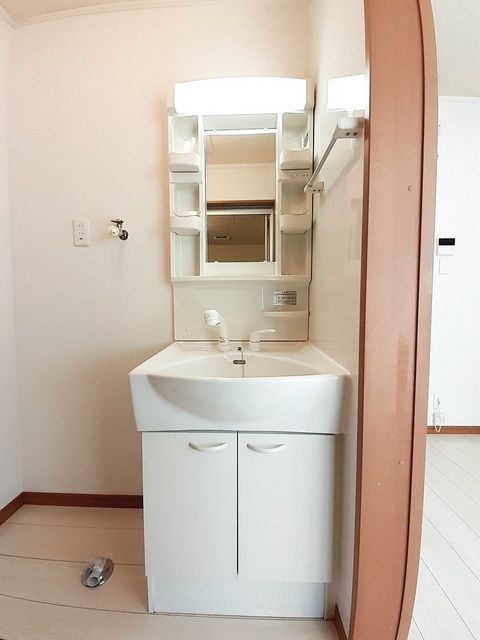 洗面設備　※別号室の写真となります。