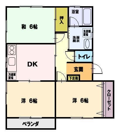 グリーンハイツ湘南の間取り