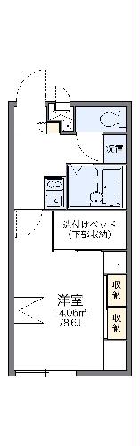 レオパレスエタールの間取り