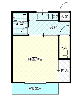 ファミール小立の間取り