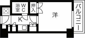カルム亀島の間取り写真