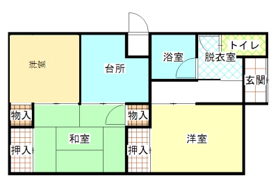 群馬県太田市東矢島町（一戸建）の賃貸物件の間取り