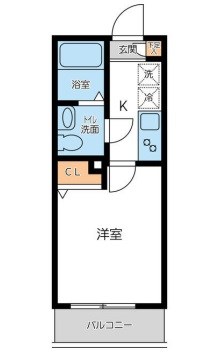 CITY SPIRE西新宿の間取り