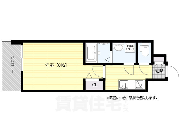 S-RESIDENCE大橋FLUSSの間取り