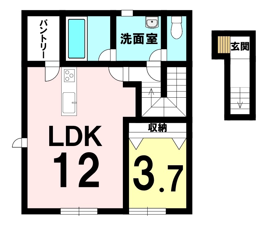 シャ・アムールの間取り