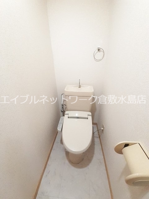 【倉敷市連島町連島のアパートのトイレ】