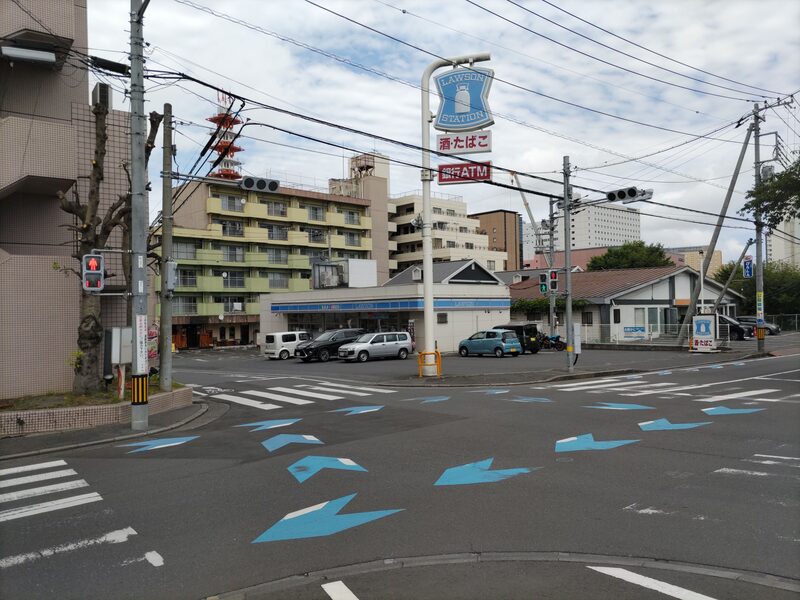 コンビニ　ローソン水戸桜川１丁目点（コンビニ）まで100m