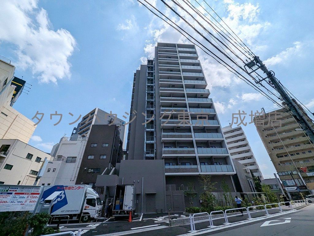 【板橋区成増のマンションの建物外観】