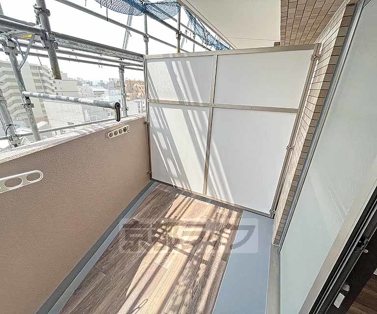 【京都市下京区骨屋町のマンションのバルコニー】