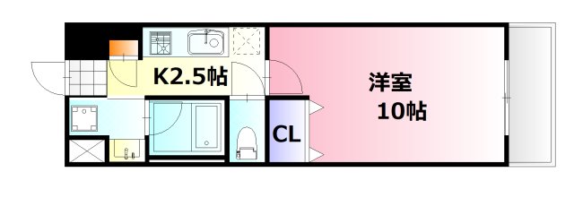 ウイング宝町ファイブの間取り