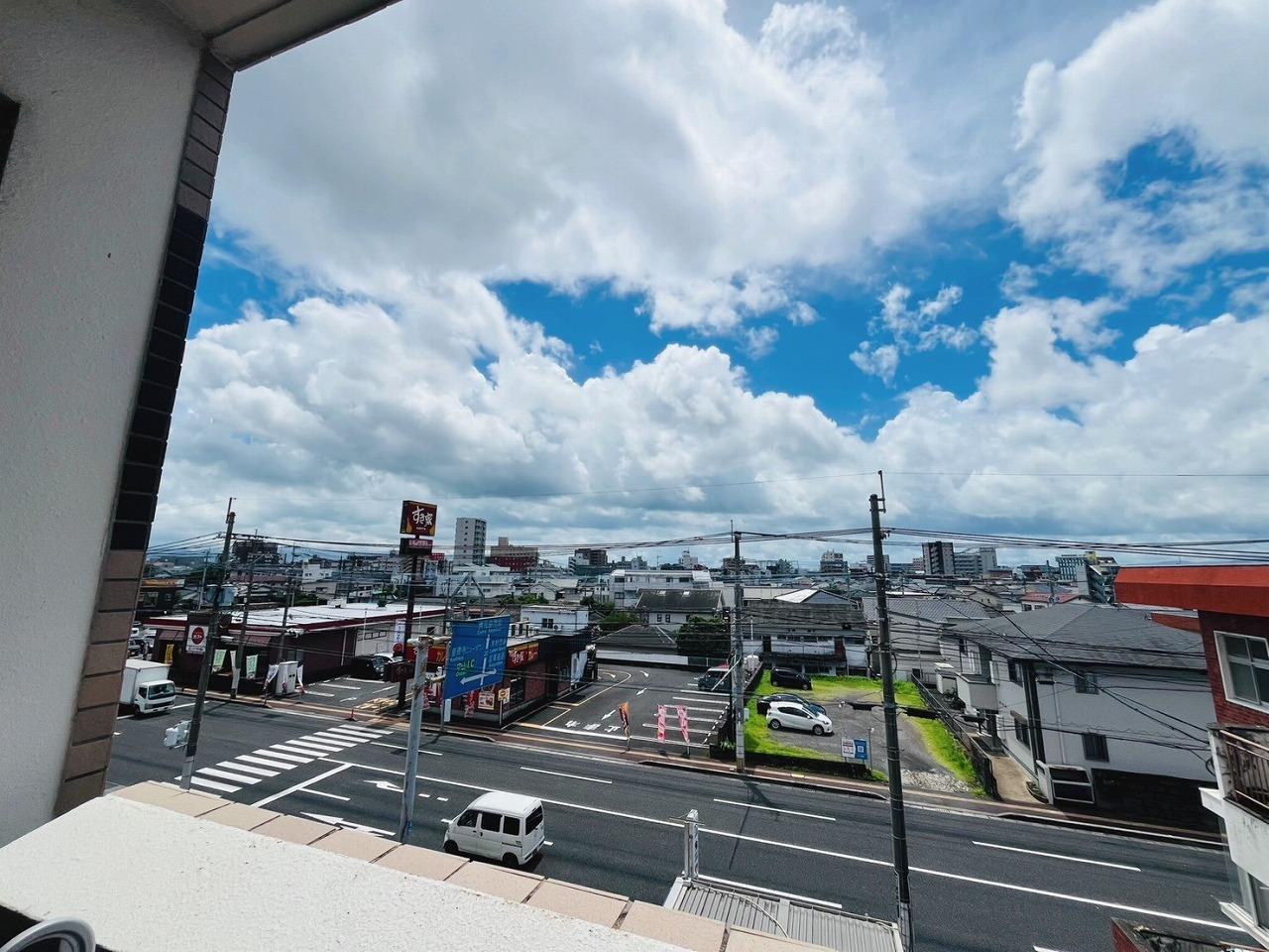 【鹿児島市東谷山のマンションの眺望】