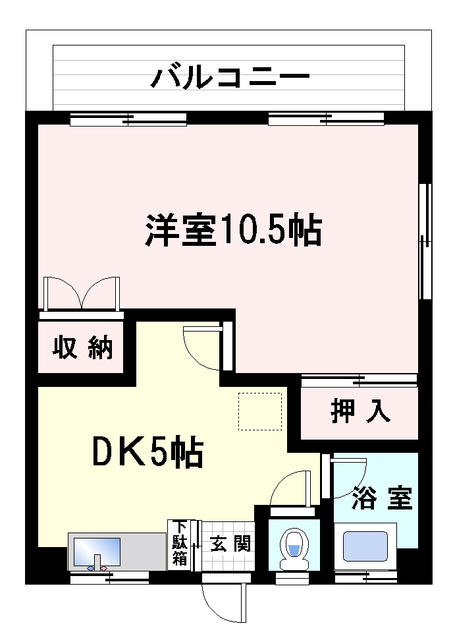 高木マンションの間取り