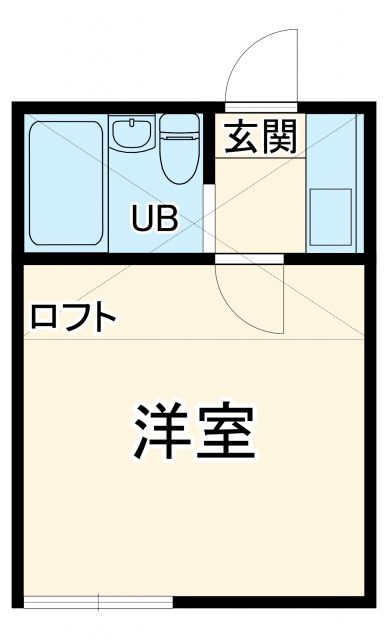 相模原市緑区西橋本のアパートの間取り