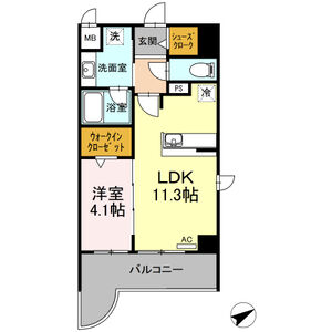 グランコート　東山の間取り