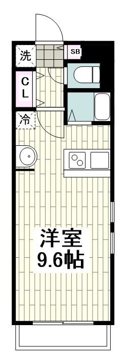 鎌倉市七里ガ浜東のマンションの間取り